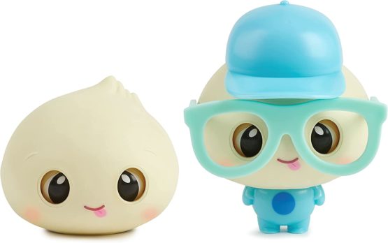 My Squishy Little Dumplings – Interactive Doll Collectible With Accessories – Dot (Blue)