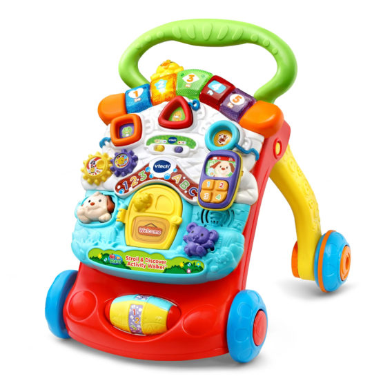 VTech Stroll and Discover Activity Walker 2 -in-1 Toddler Toy 9-36 months