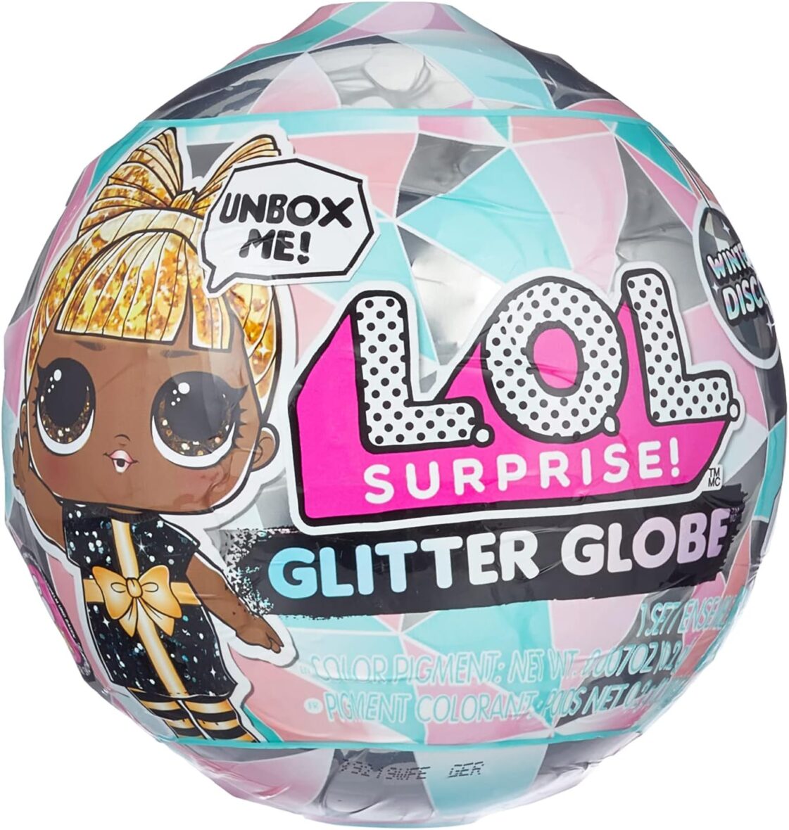 L.O.L. Surprise! Glitter Globe Doll Winter Disco Series with Glitter Hair
