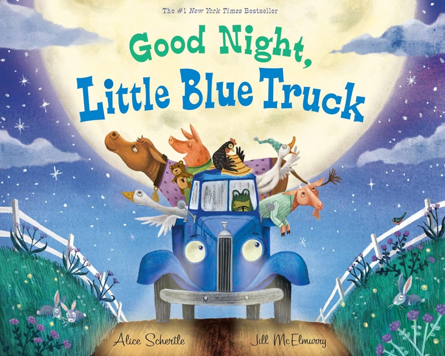 Good Night, Little Blue Truck Hardcover