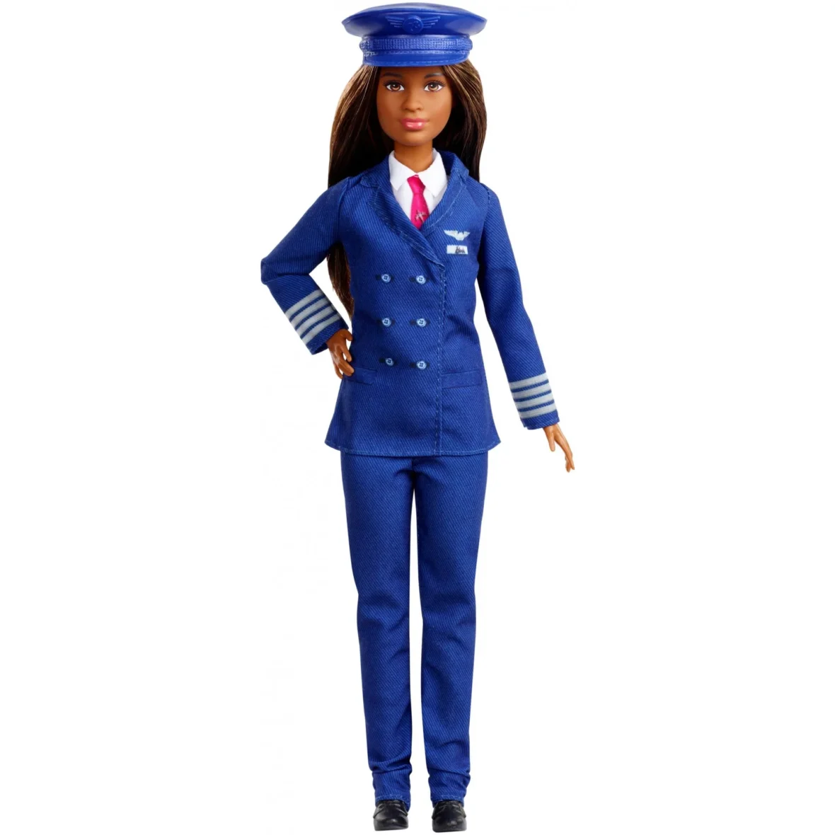 Barbie 60th Anniversary Careers Pilot Doll with Themed Accessories Doll Playset
