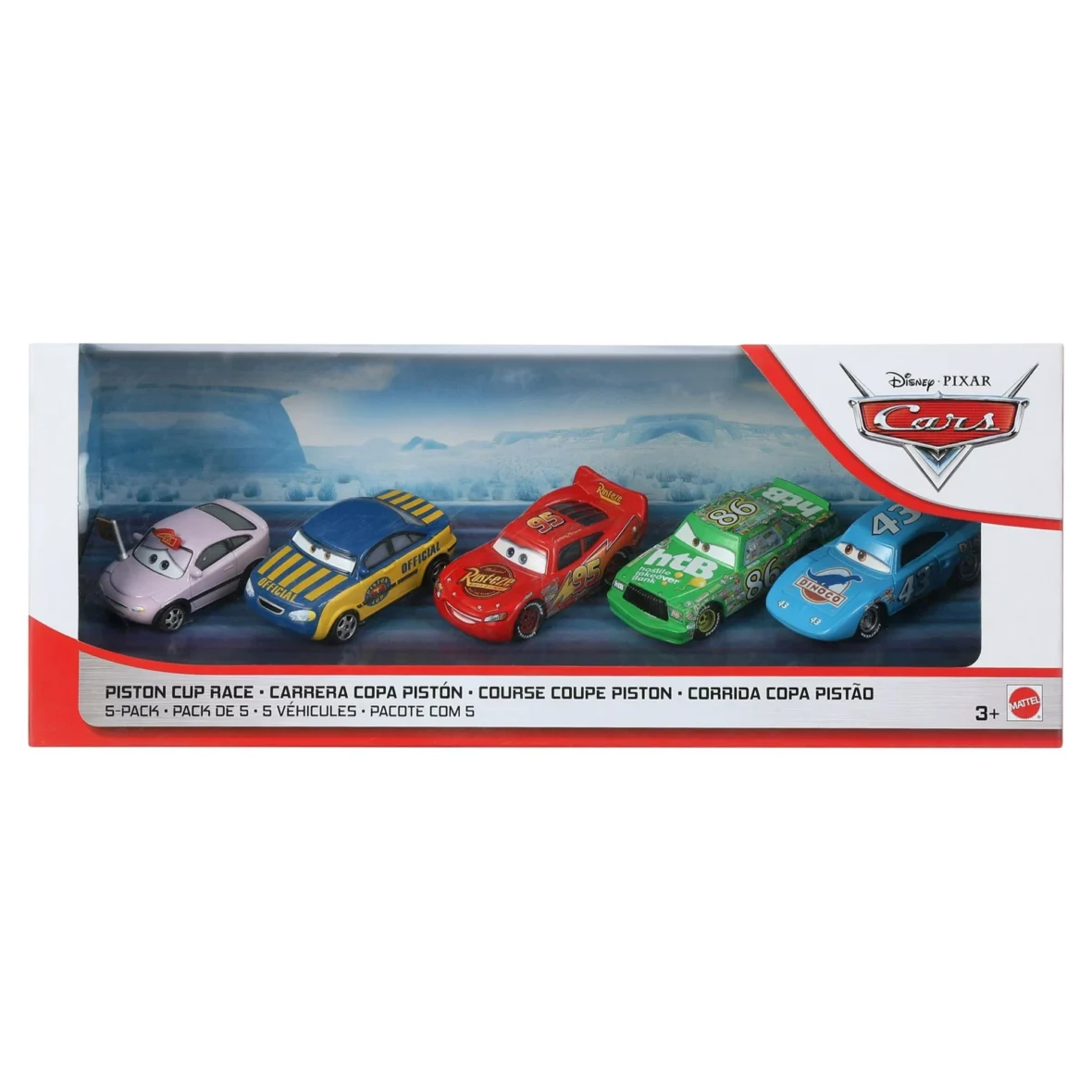 Disney Pixar Cars Piston Cup Race 5-Pack Toy Racers – STYLES MAY VARY
