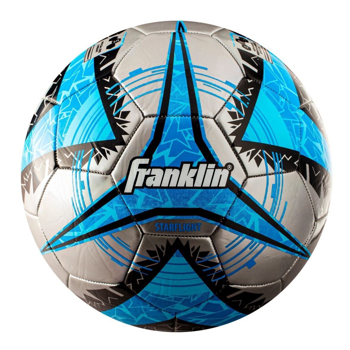 Franklin Starflight Soccer ball blue silver- size 5