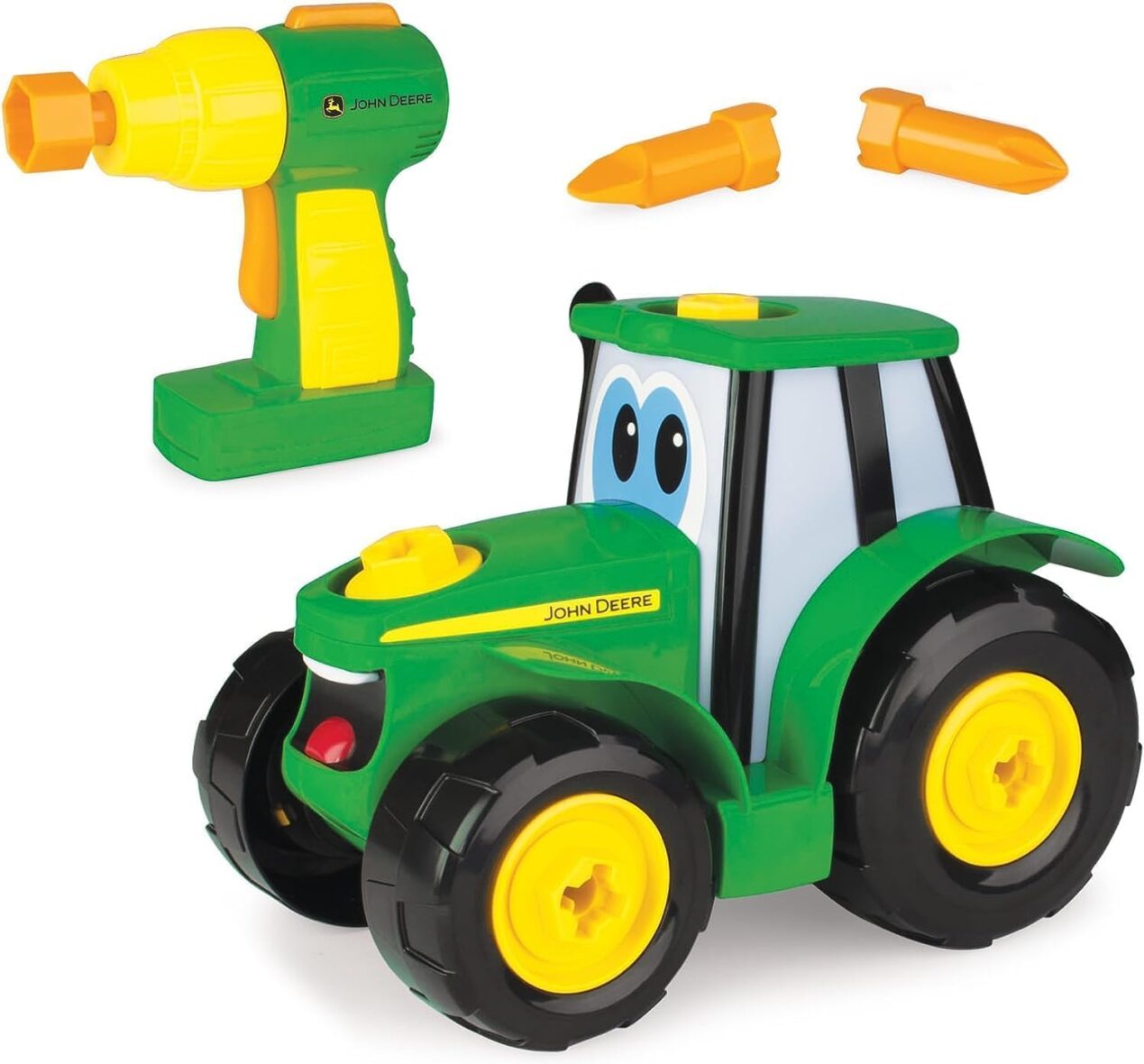 Tomy John Deere Build-A-Johnny Tractor Toy