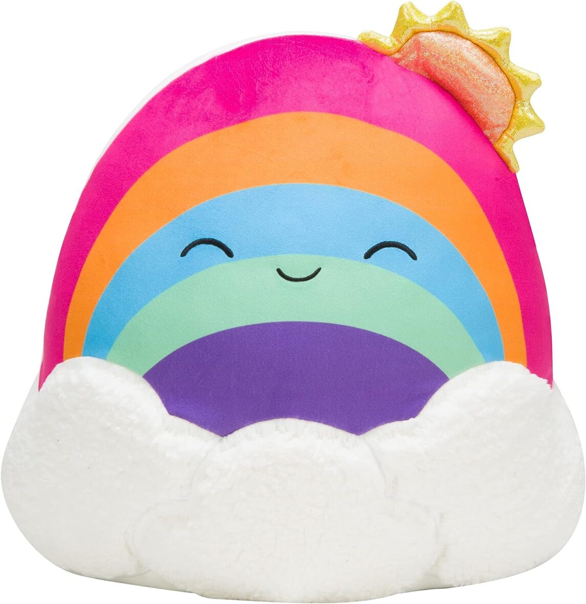 Squishmallows Original 14-Inch Sunshine Rainbow with Clouds – Large Ultrasoft Official Jazwares Plush