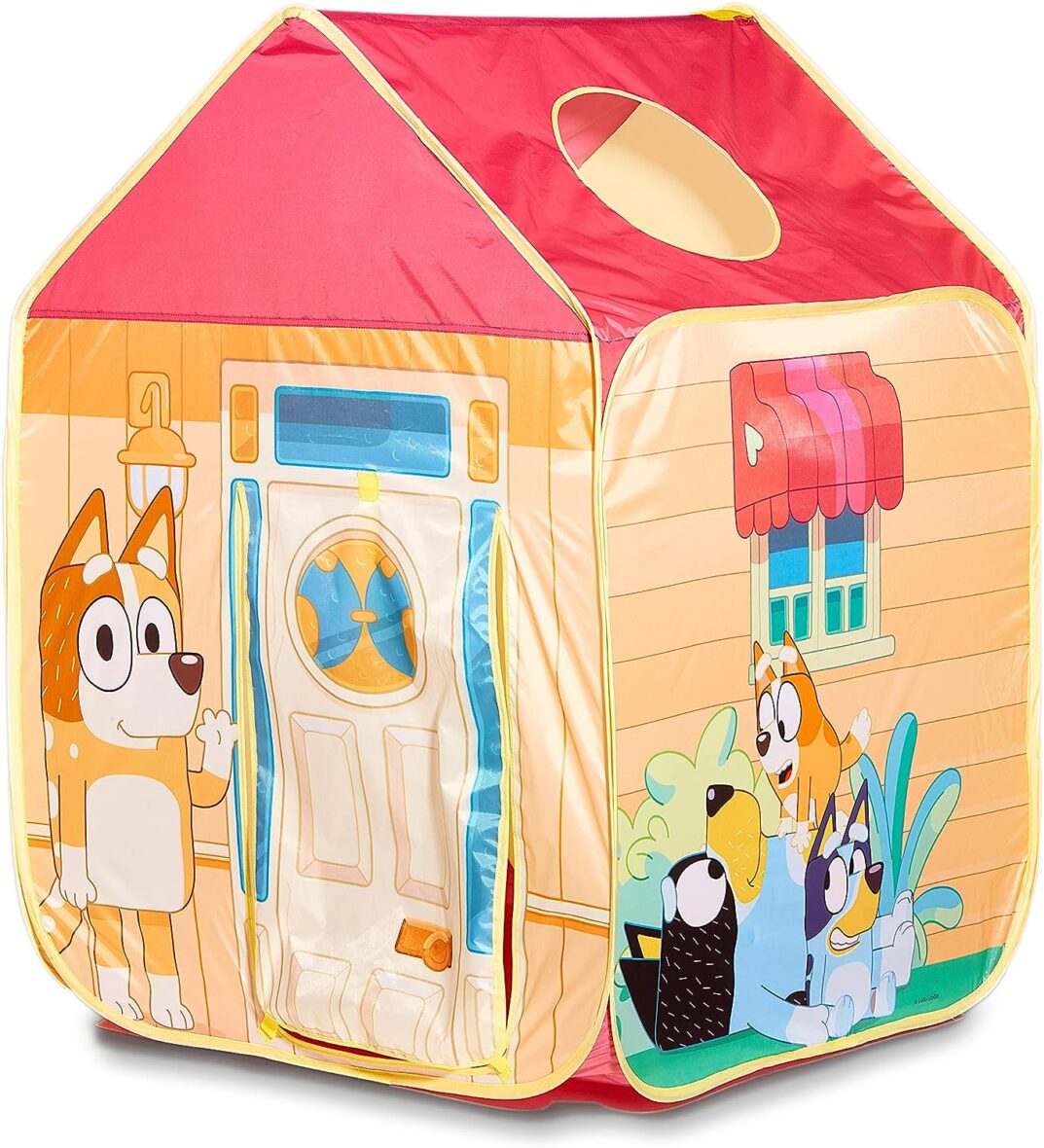 Bluey – Pop ‘N’ Fun Play Tent – Pops Up in Seconds and Easy Storage, Multicolor