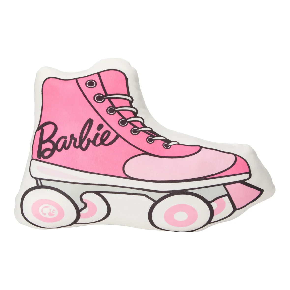 Barbie Roller Skate Kids Bedding Decorative Pillow, Pink