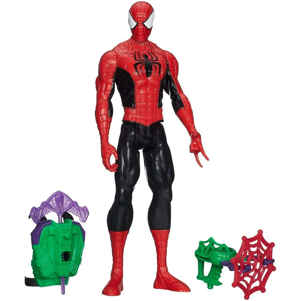 Spiderman Titan Heroes Series Action Figure with Goblin Attack Gear