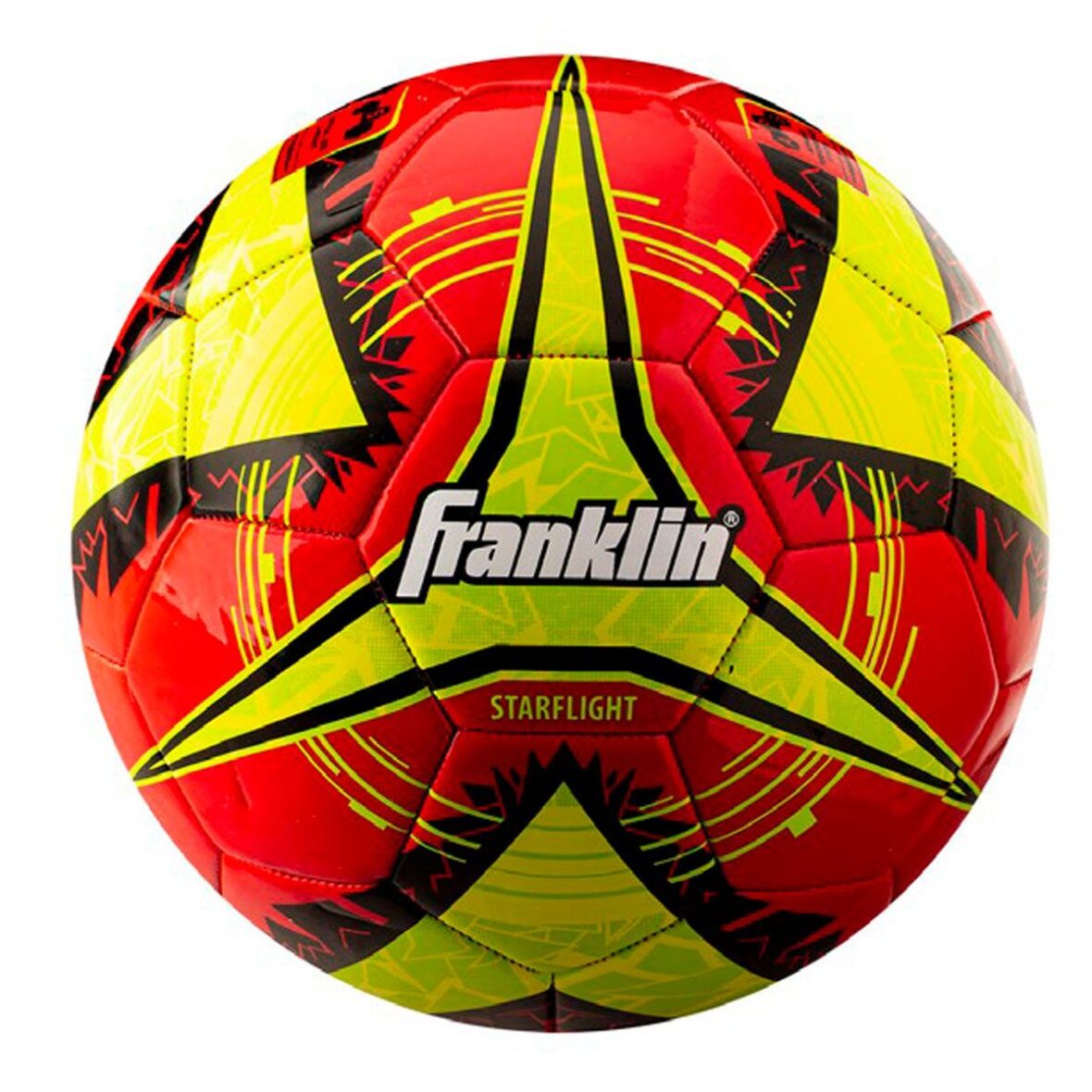 Franklin Starflight Soccer ball red yellow- size 5