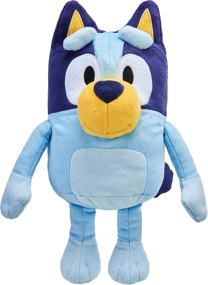 Bluey – 13″ Talking Plush – Interactive – Sing Along, 9 Different Phrases