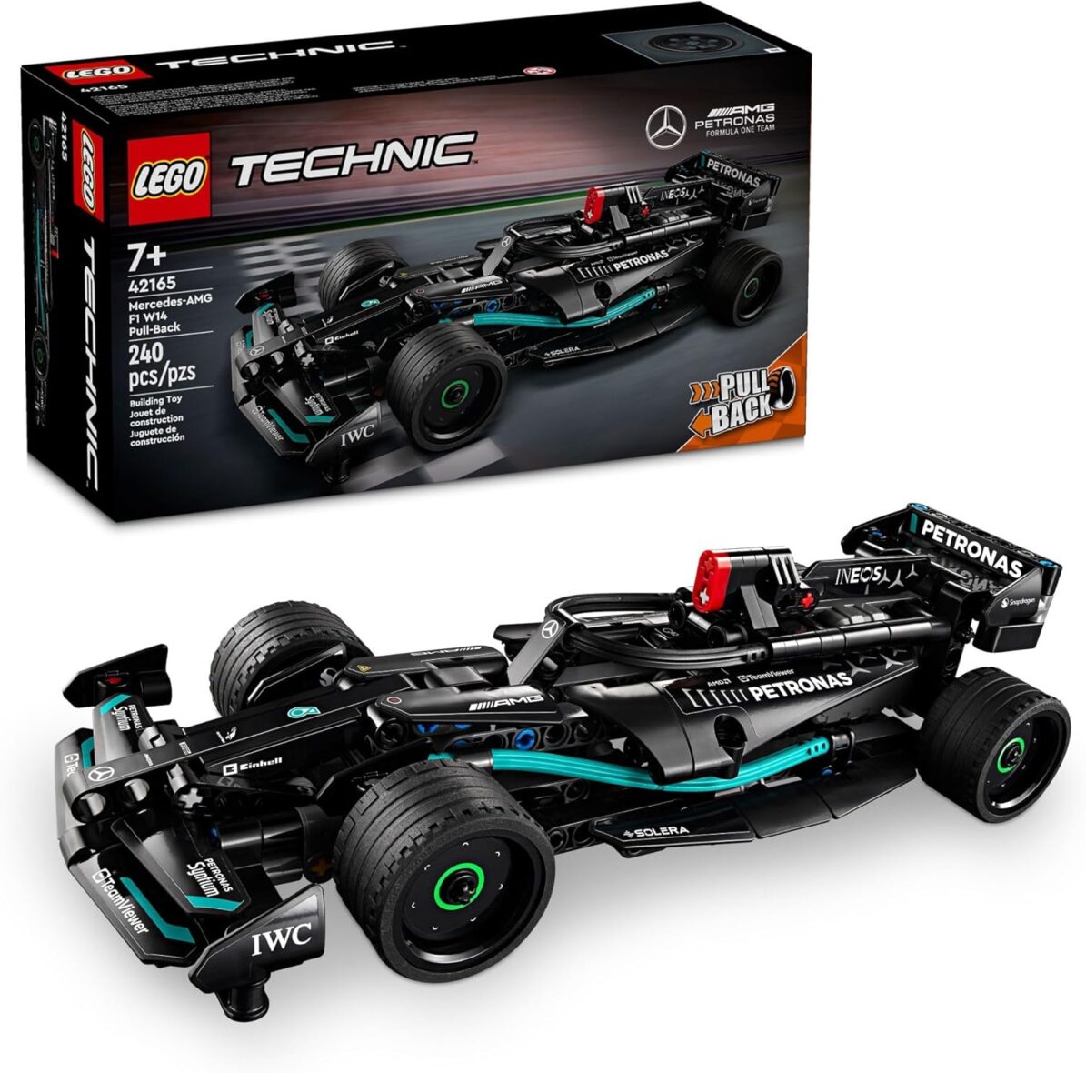 LEGO Technic Mercedes-AMG F1 W14 E Performance Pull-Back Car Toy