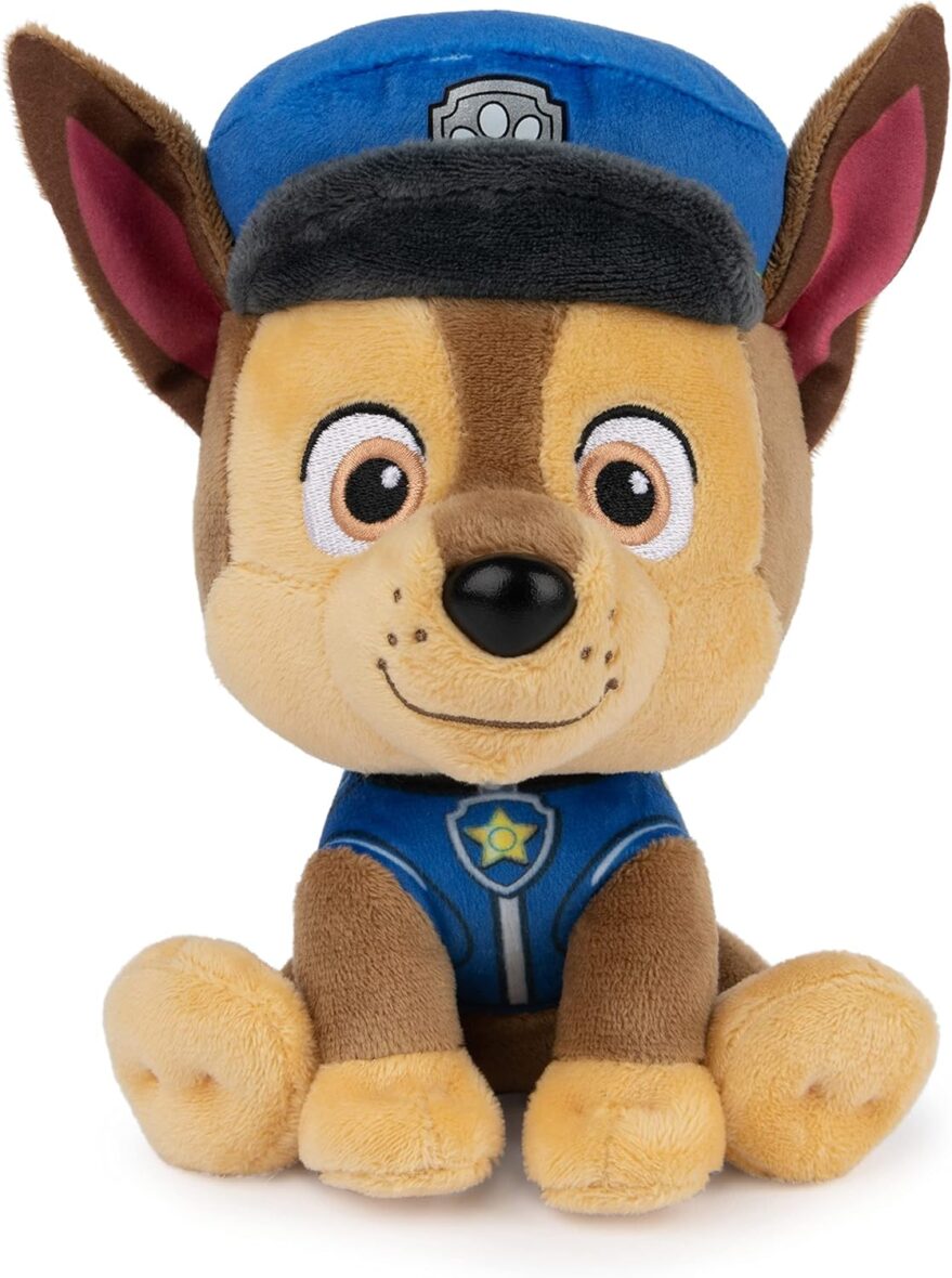 GUND Official PAW Patrol Chase in Signature Police Officer Uniform Plush Toy, Stuffed Animal for Ages 1 and Up, 6″