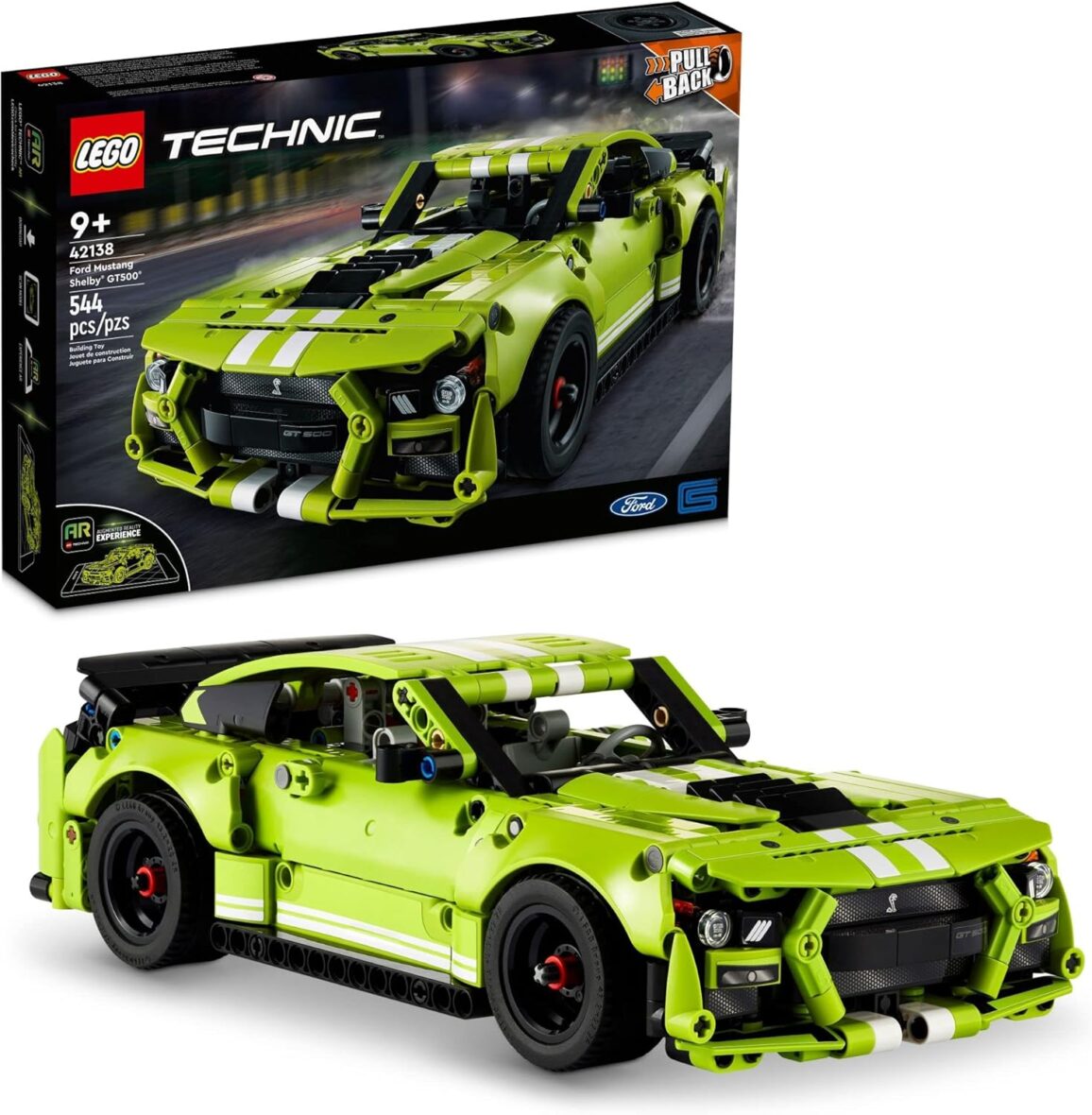 LEGO Technic Ford Mustang Shelby GT500 Building Set 42138