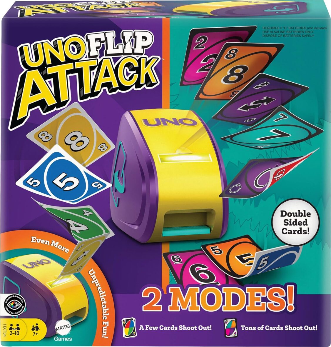 Mattel Games UNO Flip Attack Card Game