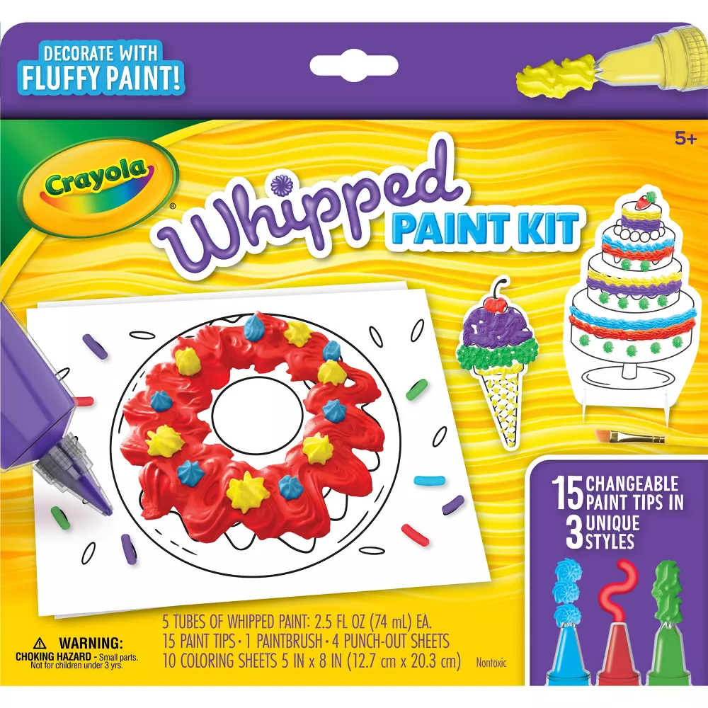 Crayola Whipped Paint Kit